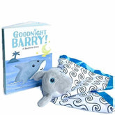 Frankie Dean Dream Blanket and Book, Barry the Shark - ANB Baby